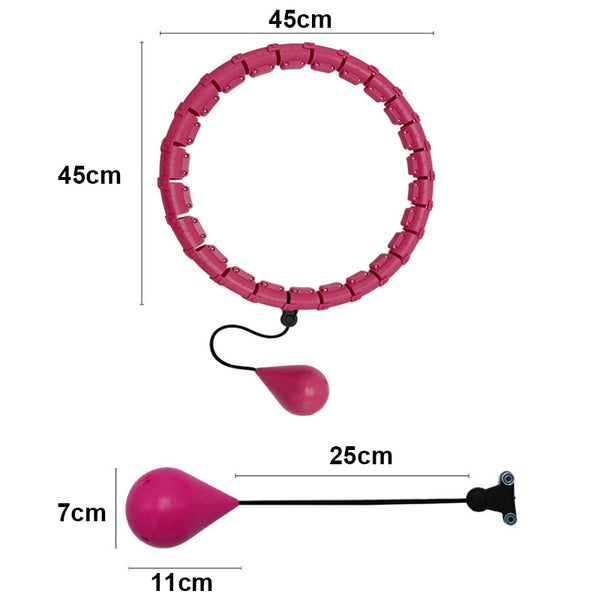 Adult Adjustable Exercise Hula Hoop