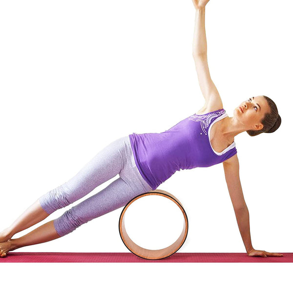 Cork Yoga Wheel for Backbends & Stretching