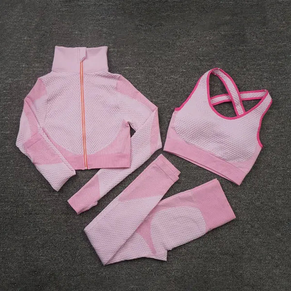Women’s Yoga 3 Piece Activewear Set