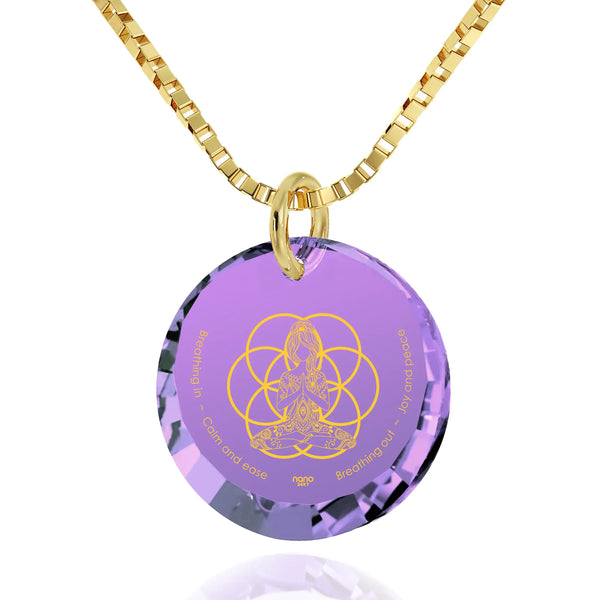 Mindfulness Charm Necklace for Women