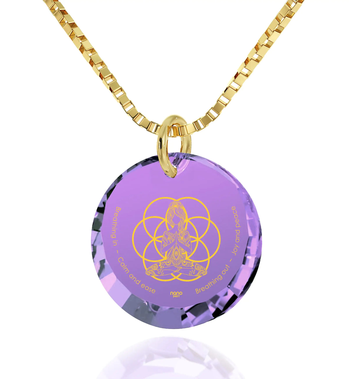 Mindfulness Charm Necklace for Women