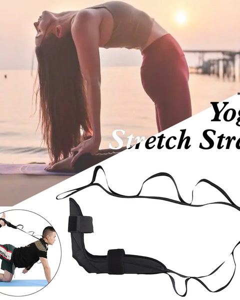 Adjustable Yoga Strap for Deep Stretching