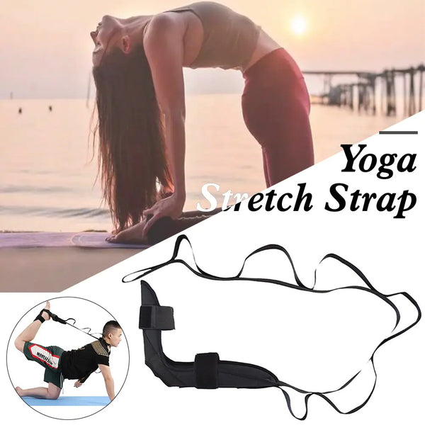 Adjustable Yoga Strap for Deep Stretching