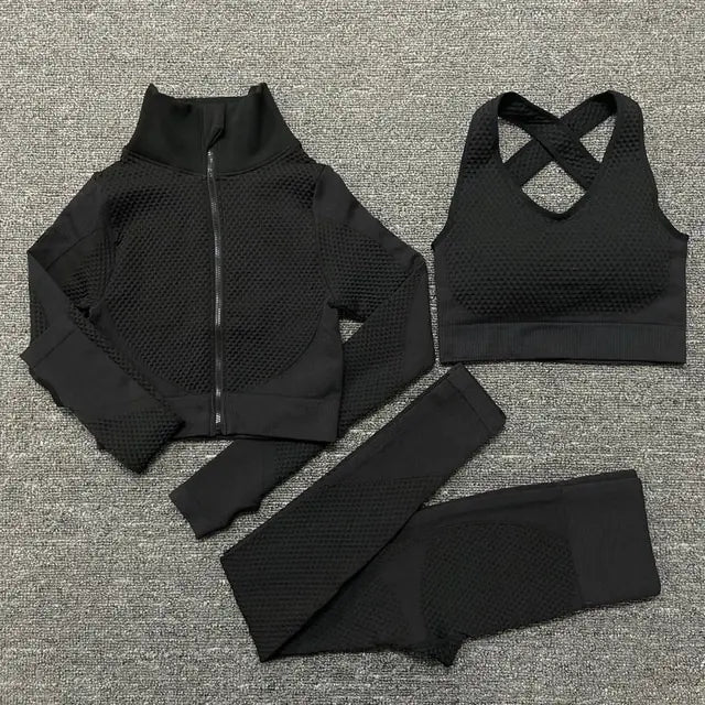 Women’s Yoga 3 Piece Activewear Set