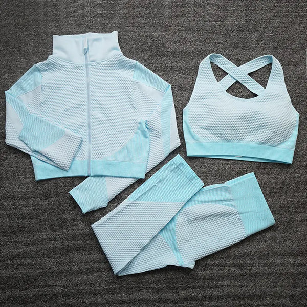 Women’s Yoga 3 Piece Activewear Set