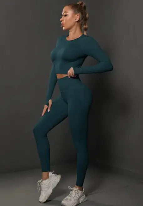 Seamless Slim Fit Yoga Set