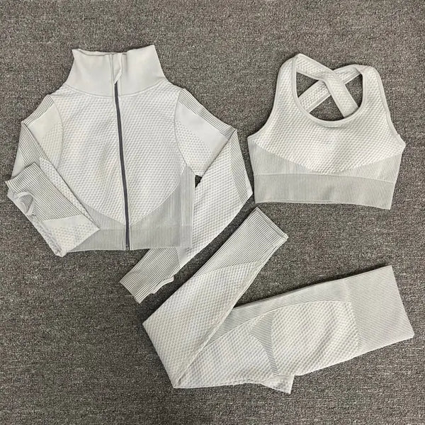 Women’s Yoga 3 Piece Activewear Set