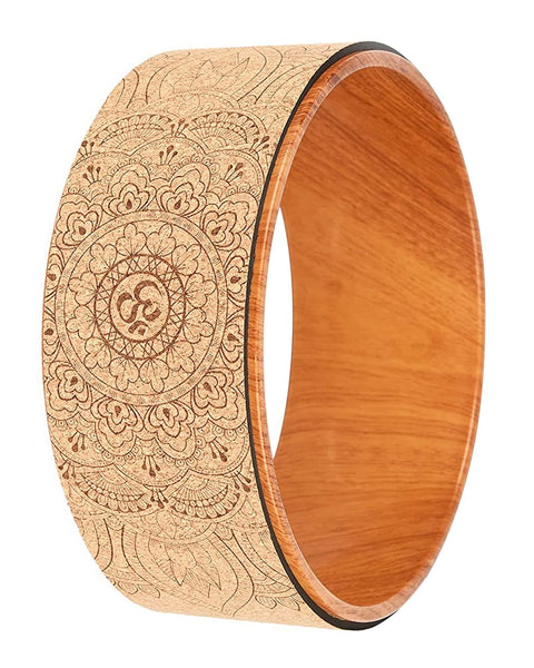 Cork Yoga Wheel for Backbends & Stretching