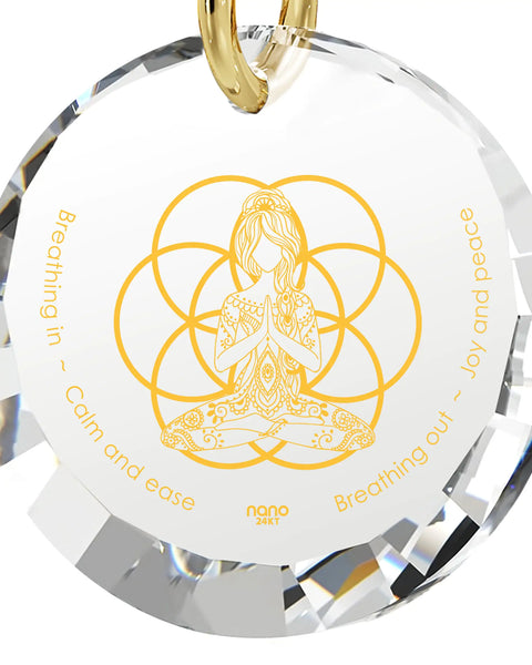 Mindfulness Charm Necklace for Women