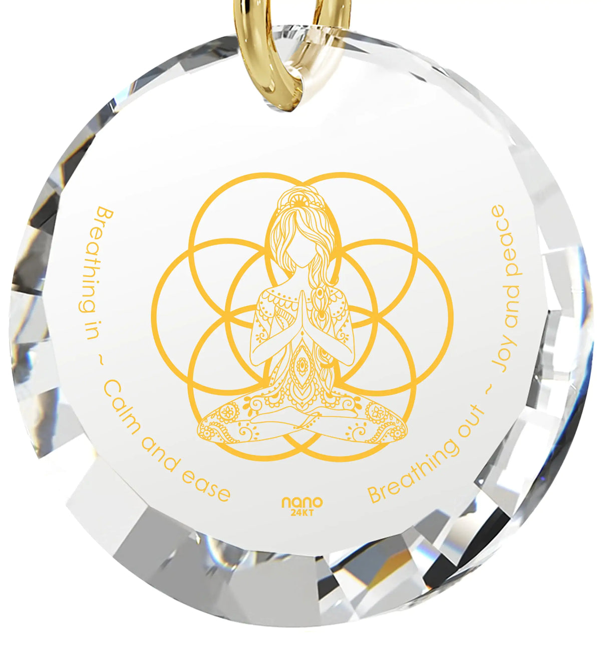 Mindfulness Charm Necklace for Women