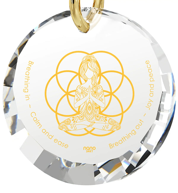 Mindfulness Charm Necklace for Women