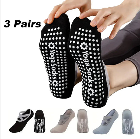 Premium Grip Socks for Yoga & Pilates