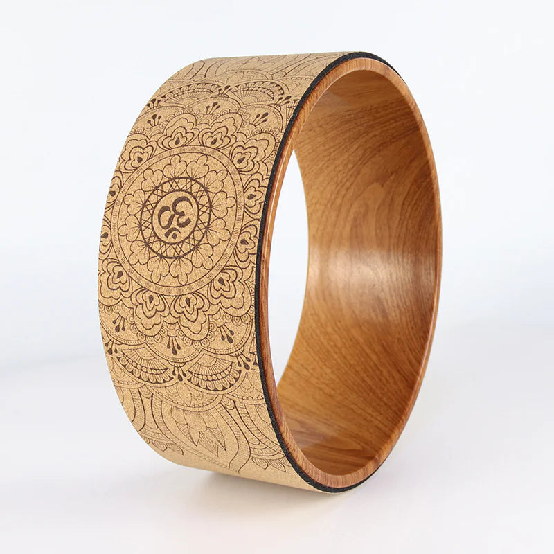 Rubber Yoga Wheel Pu Wheel Thickened And Compressive