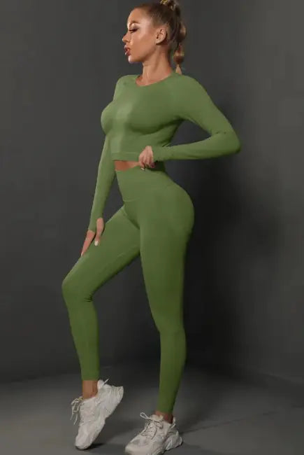 Seamless Slim Fit Yoga Set