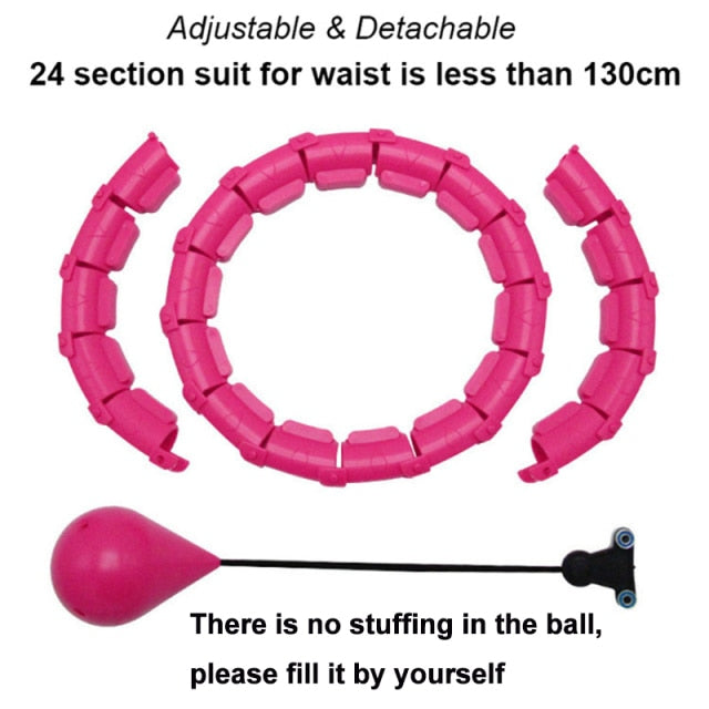 Adult Adjustable Exercise Hula Hoop